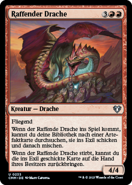 Raffender Drache