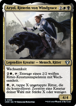 Aryel, Ritterin von Windgrace