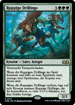 Ruppige Drillinge