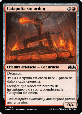 Catapulta sin orden