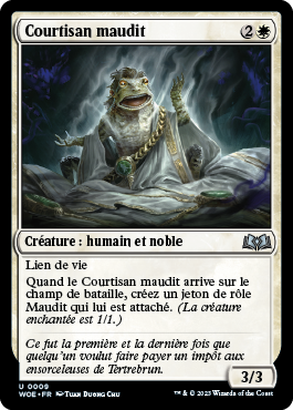 Courtisan maudit