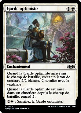 Garde optimiste