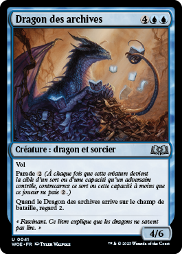 Dragon des archives