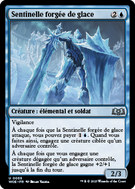 Sentinelle forgée de glace