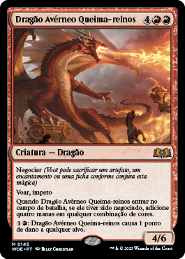 Dragão Avérneo Queima-reinos