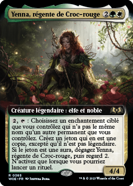 Yenna, régente de Croc-rouge