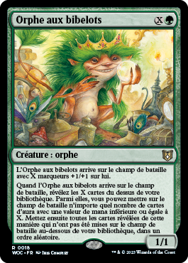 Orphe aux bibelots