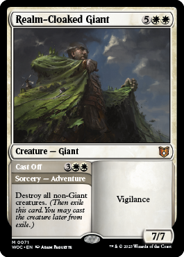 Realm-Cloaked Giant (Cast Off)