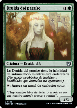 Druida del paraíso