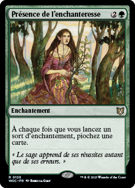 Présence de l'enchanteresse