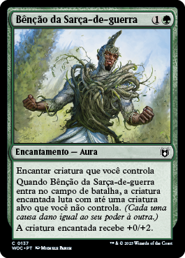 Bênção da Sarça-de-guerra