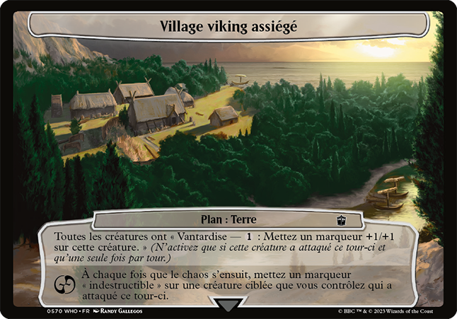 Village viking assiégé