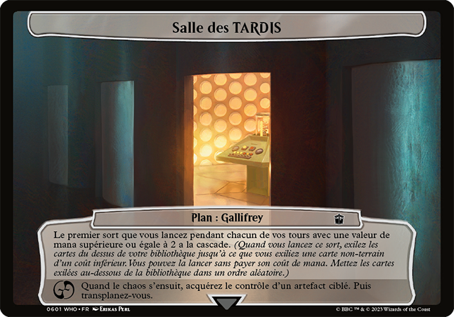 Salle des TARDIS