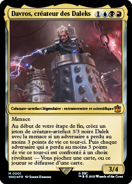 Davros, créateur des Daleks