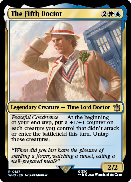 The Fifth Doctor (Doctor Who Commander) - Gatherer - Magic: The Gathering