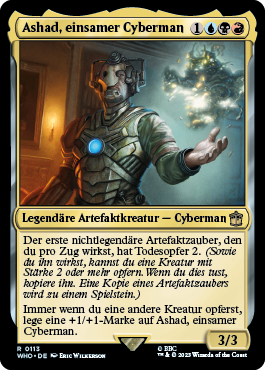 Ashad, einsamer Cyberman