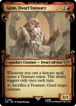 Glóin, Dwarf Emissary