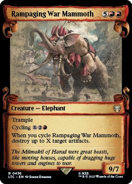 Rampaging War Mammoth