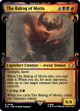 The Balrog of Moria