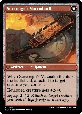 Sovereign's Macuahuitl