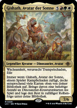 Gishath, Avatar der Sonne