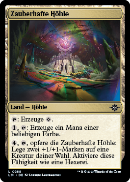 Zauberhafte Höhle