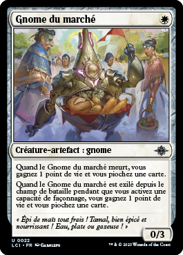 Gnome du marché