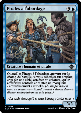 Pirates à l'abordage