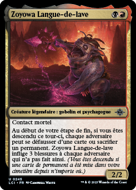 Zoyowa Langue-de-lave