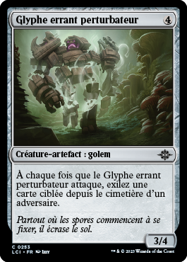 Glyphe errant perturbateur