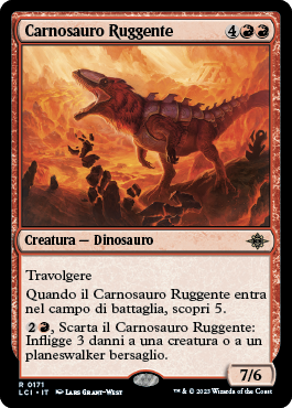 Carnosauro Ruggente