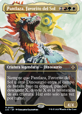 Pantlaza, Favorito del Sol