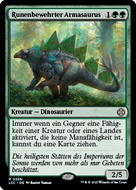 Runenbewehrter Armasaurus