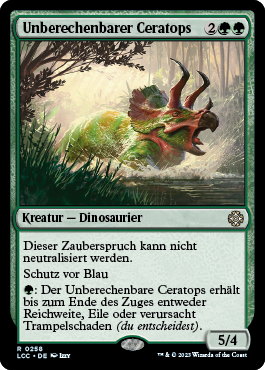 Unberechenbarer Ceratops