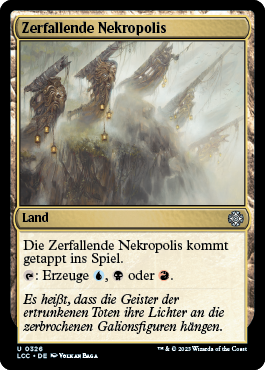 Zerfallende Nekropolis