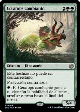 Ceratops cambiante