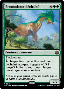 Brontodonte déchaîné