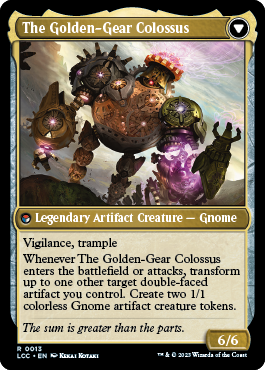 The Golden-Gear Colossus