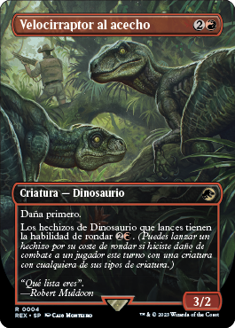 Velocirraptor al acecho