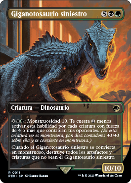 Giganotosaurio siniestro