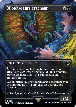 Dilophosaure cracheur