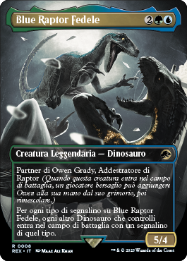 Blu, Raptor Fedele