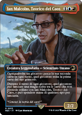 Ian Malcolm, Teorico del Caos