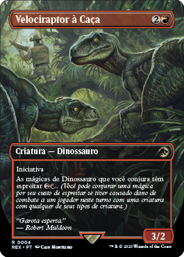 Velociraptor à Caça