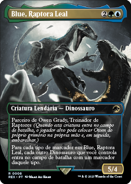 Blue, Raptora Leal