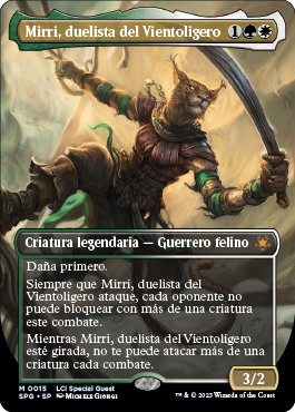 Mirri, duelista del Vientoligero