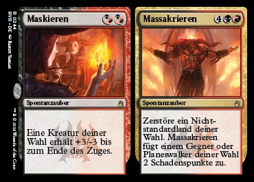 Maskieren // Massakrieren