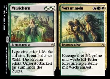 Versichern // Versammeln