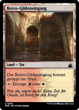 Boros-Gildeneingang