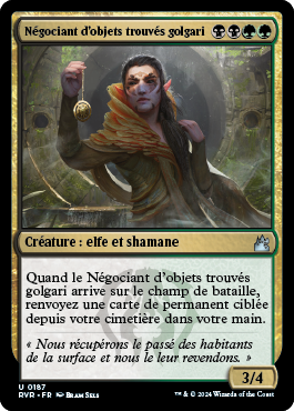 Négociant d'objets trouvés golgari